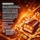 Furor Glazed Candy Bar with Soft Caramel, Nougat and Peanuts, 40g, Pack of 20