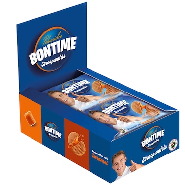Katrina Bontime Stroopwafels with Caramel 40g Pack of 14