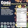 Tosi Crunchy Bar Peanut Dark Chocolate with Seeds, 68g