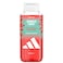 Adidas Vibes Wonder Force Shower Gel, Rhubarb &amp; White Musk, 250ml