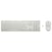 HP Wireless Keyboard and Mouse Combo 490C, English/Arabic Layout, White