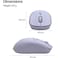HP 400 Quiet Wireless Mouse, Purple