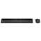 HP Wireless Keyboard and Mouse Combo 490C, English/Arabic Layout, Black