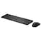 HP Wireless Keyboard and Mouse Combo 490C, English/Arabic Layout, Black
