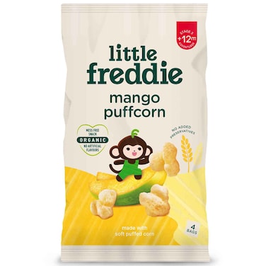 Little Freddie Mango Puffcorn 12M+, 32g