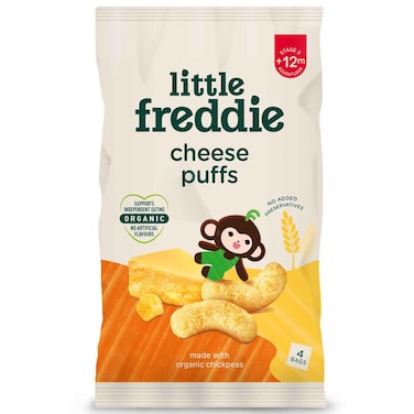 Little Freddie Organic Cheese Puffs 12M+, 44g