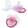 Nuvi Silicone Pacifier With Protective Cap, Large, 6M+, 2 PCS