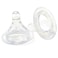 Nuvi Wide-Neck Silicone Nipples Medium Flow, 2 PCS