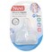 Nuvi Wide-Neck Silicone Nipples Medium Flow, 2 PCS