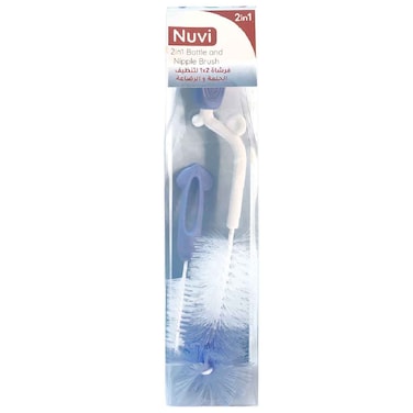Nuvi 2-in-1 Bottle and Nipple Brush