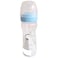 Nuvi Wide Neck Slim Plastic Feeding Bottle, 240ml