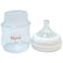 Nuvi Wide Neck PP Feeding Bottle with Anti-Colic Nipple, 0M+, 120ml