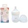 Nuvi Wide Neck PP Feeding Bottle with Anti-Colic Nipple, 0M+, 120ml