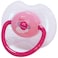 Nuvi Silicone Pacifier with Protective Cap Orthodontic, 0M+, 1 PC, Pink