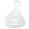 Nuvi Standard Silicone Nipples Slow Flow, 0M+, Pack of 2