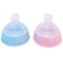 Nuvi Wide Neck PP Feeding Bottle with Anti-Colic Nipple 300ml, 6M+