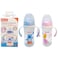 Nuvi Wide Neck PP Feeding Bottle with Anti-Colic Nipple 300ml, 6M+