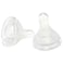 Nuvi Silicone Nipples for Standard Bottles Medium Flow, 3M+, Pack of 2