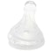 Nuvi Silicone Nipples for Standard Bottles Medium Flow, 3M+, Pack of 2