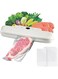XTECH Extended Vacuum Sealer Machine Comes with 100 Vacuum Seal Bags, Compact Food Sealer Machine, Compact One-Touch Automatic Food Sealer, Design Powerful Suction Air Sealing System (Sealer)