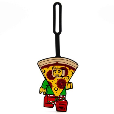 Lego IQ Bag Tag Pizza Guy