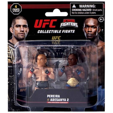 UFC Collectible Fights Figure Set, 2 Piece Blister Pack