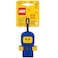 Lego IQ Minifigures Bag Tag Blue