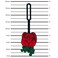 Lego IQ Botanicals Rose Bag Tag
