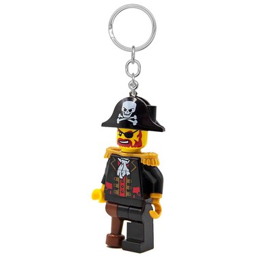 Lego IQ Minifigure LED Keychain Pirate Captain