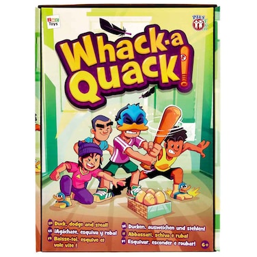 Playfun Whack-a-Quack Family Action Game Set, 2-4 Players