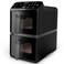 Philips 4000 Series Stacked Dual Basket Airfryer Black 10L, NA460