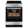 Electrolux Freestanding Ceramic Electric Cooker with AirFry, 60cm, Stainless Steel, LKR64000CX