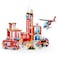 MAX City Fire Station Building Block Set, 976 Pieces, Age 6+