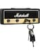 MMMA Key Holder, Key Organisation Wall Mounted Key Rack Guitar Amplifier with 4 Plug Keyrings for entryway Mudroom,Hallway,Kitchen,Office Letter