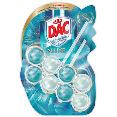 DAC Deluxe Lovely Jasmine Toilet Rim Block, 100g