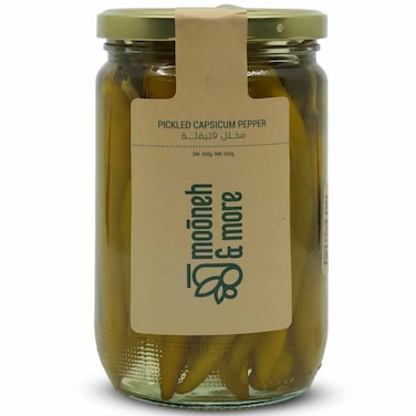 Mooneh and More Pickled Capsicum Pepper, 650g