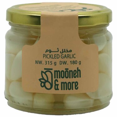 Mooneh and More Syrian Pickled Garlic, 315g