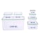 Plastic Food Storage Container Set Green, 14 PCS
