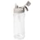 LocknLock Large Water Bottle with Straw, 2L, Gray