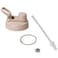 LocknLock Large Water Bottle with Straw, 2L, Pink