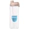 LocknLock Large Water Bottle with Straw, 2L, Pink