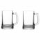 Pasabahce Pub Mug Clear Glass Set, 500cc, Pack of 2