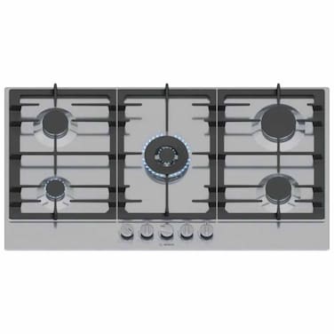 Bosch Built-In Gas Hob PCQ9B5I90M, 90CM, Silver