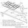 Bosch Built-In Hob PCR9A5I90M, 90CM, Gas, Silver
