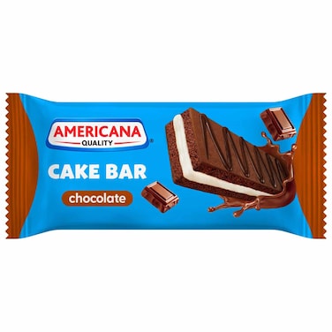 Americana Cake Bar Chocolate, 20g, Pack of 12