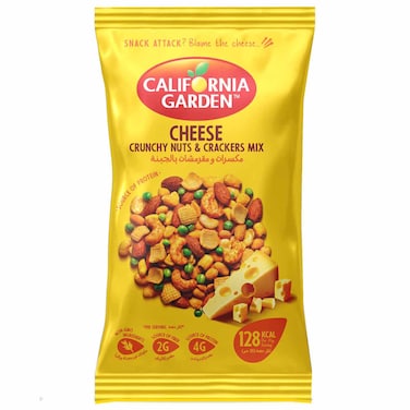 California Garden Cheese Crunchy Nuts and Crackers Mix, 30g