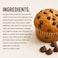 Bake City Muffin+ Protein Chocolate Chip Muffin, 113g