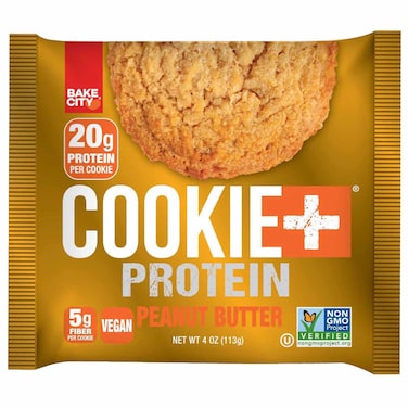 Bake City Cookie+ Protein Peanut Butter Cookie, 113g
