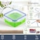 Feelings Plastic Food Storage Container Set Square, 10 PCS