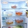 Feelings Plastic Food Storage Container Set Square, 10 PCS